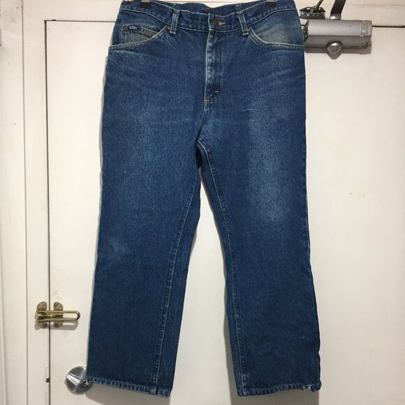 VINTAGE LEE JEANS SIZE 34 - Picture 2 of 8